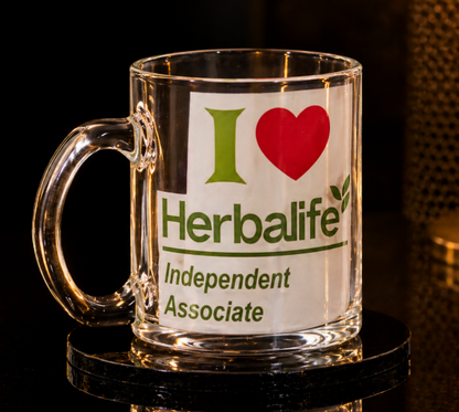 Herbalife Signature Wellness Glass Mug (335 ml)